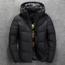 Piumino da uomo Giacca invernale Piumino da uomo Piumino d'anatra bianco Parka da uomo Spessore caldo neve Parka Giacca soprabito Giacca a vento con cappuccio Taglia M4XL 220902