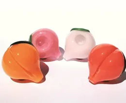 Vintage Peach Cute Glass Smoking Bong Shisha Pipe kann Kundenlogo direkt ab Werk durch DHL UPS CNE verkaufen
