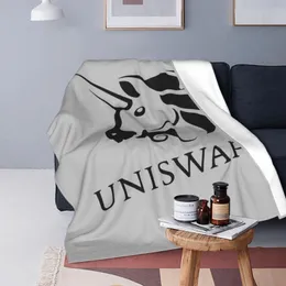 Battaniyeler uniswap-manta a cuadros de Muselina conucha para la cama cobertor invierno colcha medya noche uni battaniye