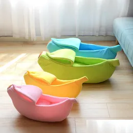 Cat Beds Furniture Cat Beds Furniture Soft Warm Bed House Banana Cozy Litter Box Lounger For Cats Kittens Dogs Puppy Kennel Pet Ne Dhto9