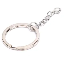 200pcs 28mm Keychain Rings Chain Kit Lobster Clasp for Pendants Keychain Ring Key Accessories Jewelry Making new