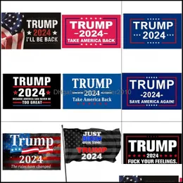 Banner Flags 2024 ColorF Campaign for USA Flag Design Discorting Election Flags Laners America Back 90x150cm 12xy y DH81F