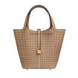 Messenger bag Designer Classic Brand H Luxury Bag cm Vegetable Basket Grey High Quality Genuine Leather Fashion 2022