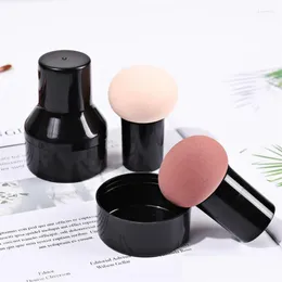 Svampar Applikatorer Bomullsvampar Applikatorer Bomullsvamphuvud Makeup Svamp Kosmetisk Puff Blender med förvaringsbox Foundati DHMRK