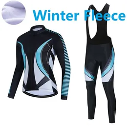 2024 Pro Mens Winter Cycling Jersey مجموعة طويلة الأكمام الجبلية ركوب الدراجات ملابس التنفس MTB للدراجة ملابس ارتداء بدلة M6