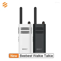 Walkie talkie bee xiaoyu bärbar handhållen stor kapacitet batteri långt standby trådlös interphone