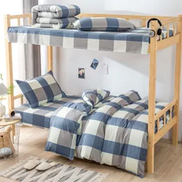 Set di biancheria da letto in cotone Dormitorio Set da 3 pezzi Trapunta per lenzuola Kit per studenti singoli.