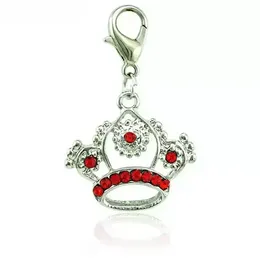 Portachiavi Bomboniere Moda Catenaccio Charms Ciondola strass Trafitto Imperial Crown Pendenti Fai da te Accessori per gioielli FY5450 902