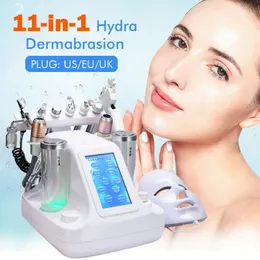 Upgrade 11 in 1 Hydra 6 in 1 Mikrodermabrasion Diamond Dermabrasion Hautpflegemaschine mit Wassersauerstoff für Salon und Zuhause