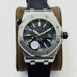 مشاهدة ميكانيكية للرجال الفاخرة es roya1 0AK AP15703 Offshore Automatic Tape Swiss Swiss ES Wristwatch