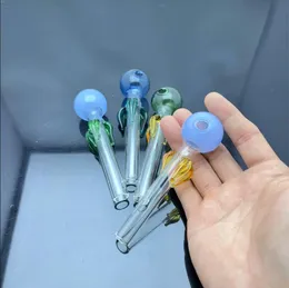 Tubos machos cor de cor de articulação tigelas de funil fumando novas coloras colorido bolhas de vidro de vidro direto