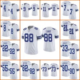 Jersey Custom Dallascowboysmen Lamb Micah Parsons Leighton Vander Tyler Smith Troy Aikman Jason Roadwomen Youth Limited Großhandel