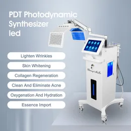 Salongebrauch LED-Rotlichttherapie-PDT-Maschine Kollagen-Haut-Photon-Gesichtsblau-Rot-Infrarotlampe Anti-Aging-Schönheitsausrüstung