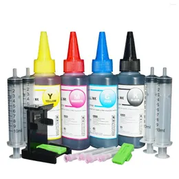 Ink Refill Kits 304 XL Printer For Deskjet 2620 2630 2632 5030 5020 5032 3720 3730 5010 Cartridge CISS Kit 4x100ml