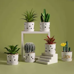 Oggetti decorativi Figurine JIEME Nordic Decorativo Simulazione Ornamenti Piccolo negozio di abbigliamento in vaso Soggiorno Cactus verde scuro Piante grasse T220902