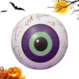 Decorative Flowers Halloween Inflatable Eyeball Lighted Inflatables Outdoor Decoration LED Light Waterproof