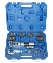 Profissional Hand Tool Define Kit de expansão de tubo hidráulico WK-400 7 Ferramentas de queima de linha de combustível de alavanca de alavanca HVAC