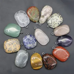 Chakra Natural Stone Trendy Assorted Defhiss Mixed Agregular Agat Crystal Kształt Wisianty