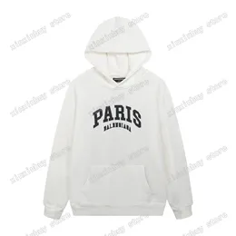 xinxinbuy erkekler tasarımcı hoodies paris büyük harfler yazdırma kadın sweatshirtler büyük boy siyah beyaz xs-l