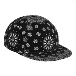 Top Caps Beyzbol Kapağı Erkekler için Klasik Pamuklu Baba Şapka Düşük Profil Lüks Bandana Tribal Baskı Ayarlanabilir Snapback