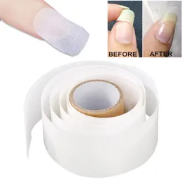 Nagelkonstsatser ELECOOL Lim reparation Fiberglas Silk Wrap Protector Förstärker Tips Vit UV Gel Akrylverktyg TSLM1