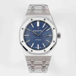 Watch Mens Melecical Watch ZF Factory Royal 15400 Black Blue Gray Dial Swiss 3120 for Men ES Wristwatch