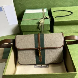 Luxur Designer Messenger midjepåse kvinnor korsar kropp bröstsäckar läder elegant axel handel med handväska