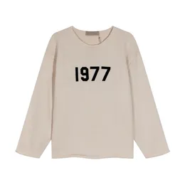 Erkekler Artı Boyutu Sweatter Hoodies Sonbahar / Kış 20222cquard Örgü Makinesi E Özel Jnlarged Detay Crew Boyun Pamuk Hs9298y