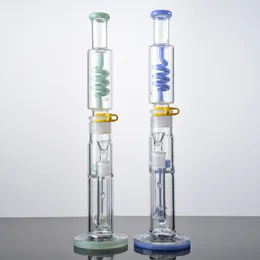 Big Glass Bong Kopfige Shisha Percolator Wasserleitungen 18mm weibliches Gelenk￶l Dab Rigs mit Sch￼ssel Gro￟handel Bongs gerade Rohr