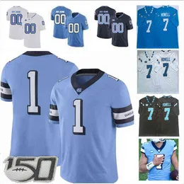 Abbigliamento da football americano universitario Custom College North Carolina Tar Heels Maglia da calcio UNC Sam Howell Ty Chandler Josh Downs Antoine Green E