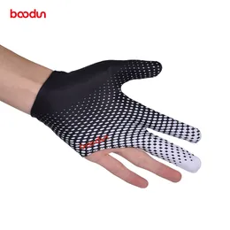 Boodun 1pcs ثلاثة قفازات البلياردو ثلاث أصابع البلياردو قفازات السنوكر للرجال تناسب كل من الإكسسوارات اليسرى واليمين البلياردو B1