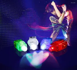 Decoração de festa 10pcs LED Ring Ring Beams Nightclub Gadget Gadget Glow Laser Light Torch Festival