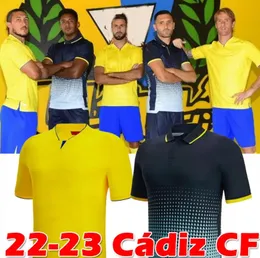 2022 2023 Cadiz Soccer Jerseys Negredo Camisetas de Futbol Lozano Alex Bodiger Juan Cala Camiseta A Liga 22/23 Men Kids Kids Socks مجموعات كاملة من قمصان كرة القدم