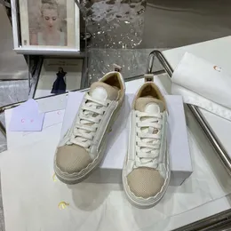 Luksusowa marka trampki buty projektant Sneaker kwiatowy brokat prawdziwej skóry kobiet butów baghoe1978 S182 04