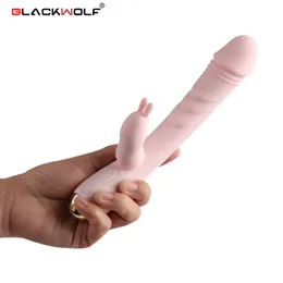 Beauty Items BLACKWOLF 12 Speeds Powerful G Spot Vibrator For Women High Frequency sexy Toys Adults Vibration Vagina Dildo Intimate Goods