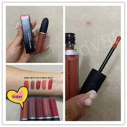 M makeup lip gloss lipsticks powder kiss liquid lipstick lipcolour 15ML 5colors
