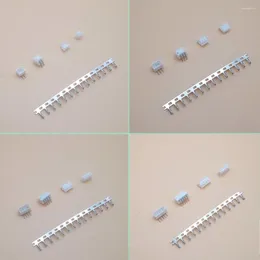 Beleuchtungszubehör 50 Sätze JST ZH 1,5 mm 2/3/4/5/6/7/8/9/10Pin rechtwinkliger Stift männlich weiblich Steckerbuchse mit Crimps