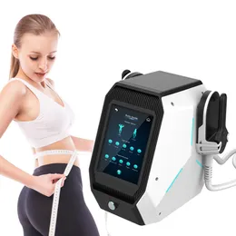 Hiemt Pro Max Schlankheitsmaschine 2 Griffe Ems mit RF Build Muscle Stimulator Massagegerät Body Sculpt Gesäßstraffung Emslim Tesla Weightloss Body Contouring Equipment