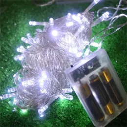 سلاسل 10 أمتار 4.5 فولت DC روز زهرة LED ضوء عيد الميلاد مع السيطرة والتوصيل كابل وميض مصابيح الأشجار