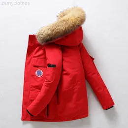 90% 다운 재킷 남성 겨울 자켓 남성 패션 두꺼운 따뜻한 파카 모피 화이트 오리 다운 코트 캐주얼 맨 다운 재킷