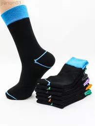 Athletic Socks 10 Paar Nieuwe Bamboevezel Mannen Sokken Mode Koele Ademende Casual Zwarte Trend Neutrale Lange Plus Size 38-46 L220905