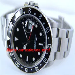 Stainless Steel Bracelet II Black Dial Stainless Steel 16710 Holes - WATCH CHEST 40mm Automatic Mechanical MAN WATCH Wristwatch3035