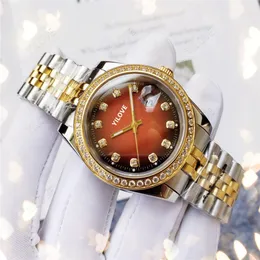 Top Voll-Edelstahlarmband mit Diamanten, 36 mm, Damen-Automatikwerk, Uhr, klassisch, wasserdicht, Saphirglas, Spiegel, Super-Luxus-Armbanduhren