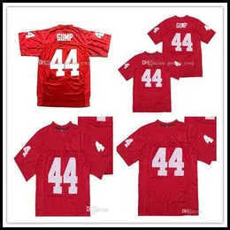 Abbigliamento da football universitario americano Moda uomo economico Forrest Gump 44 Tom Hanks Film Cucito Calcio Cucito universitario di alta qualità