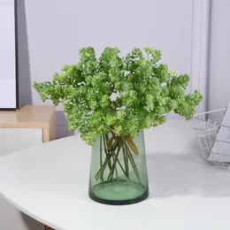 Faux Floral Greenery Suculent Suculent Tea Bouquet Sen Bridal Bouquet Simulação Flor Criativo Diy Diy Interior Desktop Bottle Flower Decoration J220906