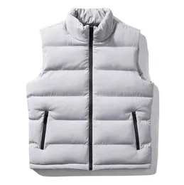 브랜드 조끼 가을 가을 겨울 새 남자면 조끼 재킷 편지 인쇄 민소매 방향 허리 코트 수컷 캐주얼 코트 플러스 크기 m-5xl