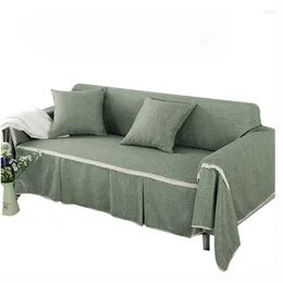 Stol täcker soffa täckning för vardagsrumssäte soffmöbler skyddande slipcover handduk capa para