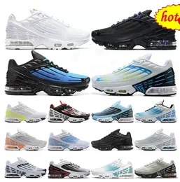 2023 Сапоги повседневная обувь 2022 плюс TN 3 повседневные туфли настроенные мужчины Женские лазерные синие аква -вольт Тройная белая серая костя