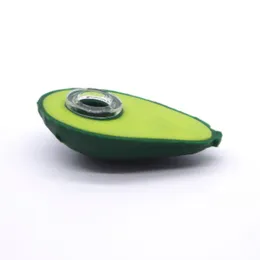 Pipa novità Tubi in silicone Fumo di tubi di vetro di avocado Pezzi di tabacco Cina all'ingrosso