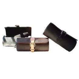 3 Watch Case Box M43385 Designer Designer Women Cover Bag Zegarki Trzymanie Akcesorium Skórzane Podróż N41137 M47530 M32609 COL202X